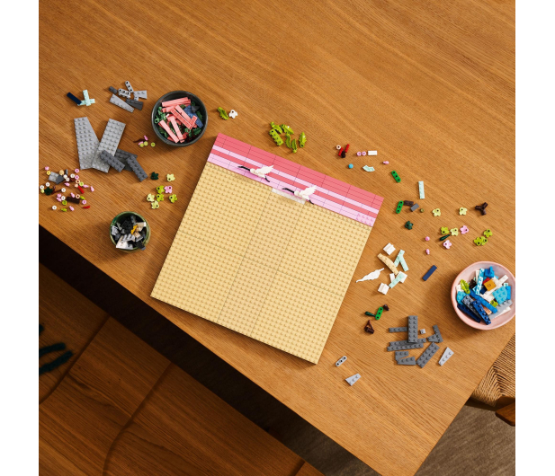LEGO ART 31218 Japoński krajobraz z kwitnącą wiśnią - 1473424 - zdjęcie 4